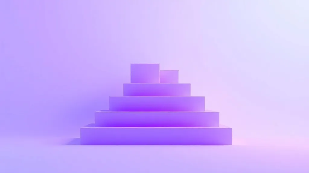 Abstract geometric shapes representing financial layers and